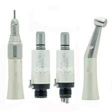 NSK Style Dental FX205 Low Speed Push Straight Contra Angle Handpiece FX65 2/4H