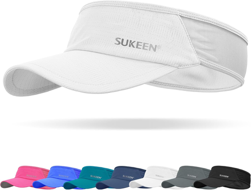 Sports Sun Visor Men Women Lightweight Packable Cooling Stretchy Visor Hat for R