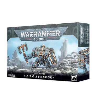 Space Wolves Venerable Dreadnought Bjorn the Fell Hand Murderfang Tabletop Game