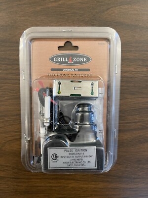 Grill Zone Universal Fit Electronic Ignition Kit PUSH BUTTON BBQ GAS GRILL NEW