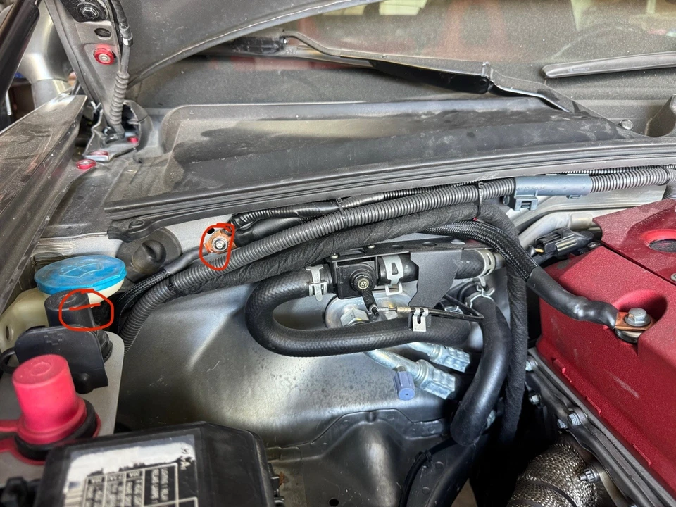 00-09 HONDA S2000 BIG 4 0AWG GROUND WIRE AP1 AP2 S2K (FULL SLEEVE) - Image 3 of 4