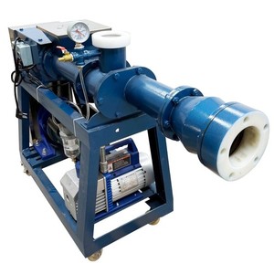 Two Shaft Clay Vacuum Pug Mill Ceramic Clay Extruder Mixing Machine Dia. 3.9inch