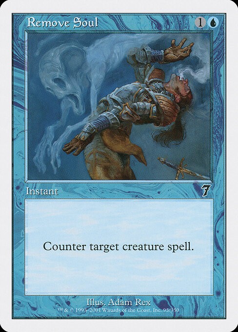 Remove Soul NonFoil Seventh Edition 95 NM MTG