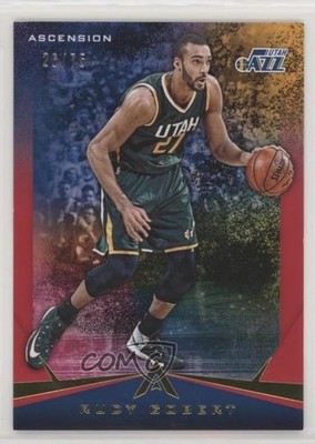 2017-18 Panini Ascension Red 26/75 Rudy Gobert #18 08ti