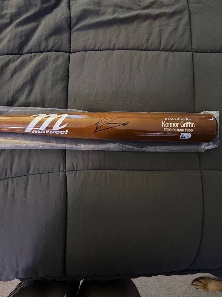 Konnor Griffin Autographed Marucci Game Model Bat Pittsburgh Pirates - Image 2 of 2