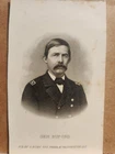Civil War Cavalry General John Buford, Gettysburg hero, engraving CDV