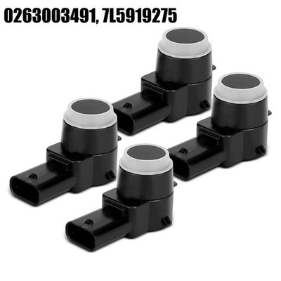 4X SENSOR EINPARKHILFE HINTEN GRUNDIERT FÜR VW CADDY EOS SCIROCCO 0263003491