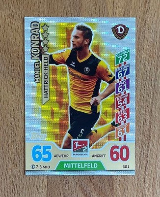 Topps Match Attax Extra Bundesliga 2017/2018 - Hattrick-Held Auswahl
