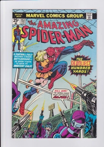 Amazing Spider-Man #153, Feb. 1976 Marvel Comics, VG/FN