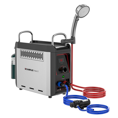 #ad Portable Propane Water Heater w 1.2 GPM Pump amp; Hose 12V Power for RV Camper Boat $269.99