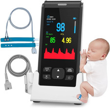 Handheld Pulse Oximeter for Baby Adult,Infant Pulse Oximeter Fingertip Rechargea
