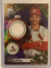 2025 Topps Holiday Relic Masyn Winn Purple /199 #PR-MW Cardinals Game Worn