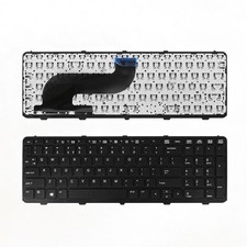 New for HP Probook 650 G1 655 G1 Keyboard with frame No Pointer US 738697-001