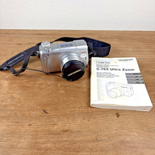 Olympus Camedia C-765 Ultra Zoom 4MP Digital Camera - No Flash - TESTED WORKING