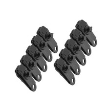 10 x Heavy Duty Reusable Tent Tarp Tarpaulin Clips Clamps Buckle Camping Tools b