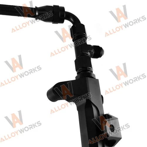 -8AN LSA Fuel Rail FIT 2010-15 Chevy Camaro ZL1 SS Corvette ZR1 Cadillac CTS NEW - Picture 7 of 12