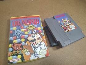 NES Dr. Mario en Caja Sistema de Entretenimiento Nintendo Juego de Puzzle Cl&aacute;sico