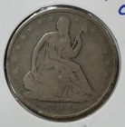 1860-O 50c Seated Liberty Half Dollar ** HE7339
