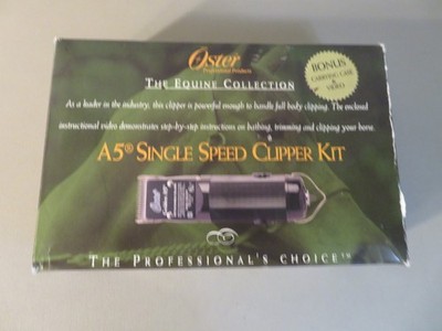 NEW Oster Golden A5 Equine Care Series Pet Hair Clipper - No. 80 Size 10 Head