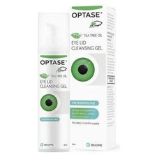 Optase Tea Tree Oil Eyelid Cleansing Gel 1.7oz