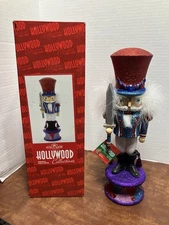 Kurt S. Adler Hollywood Nutcracker 15" Prince HA0331 Glitter Sword w/ Box