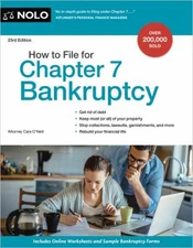 How to File for Chapter 7 Bankruptcy Paperback Cara O'Neill