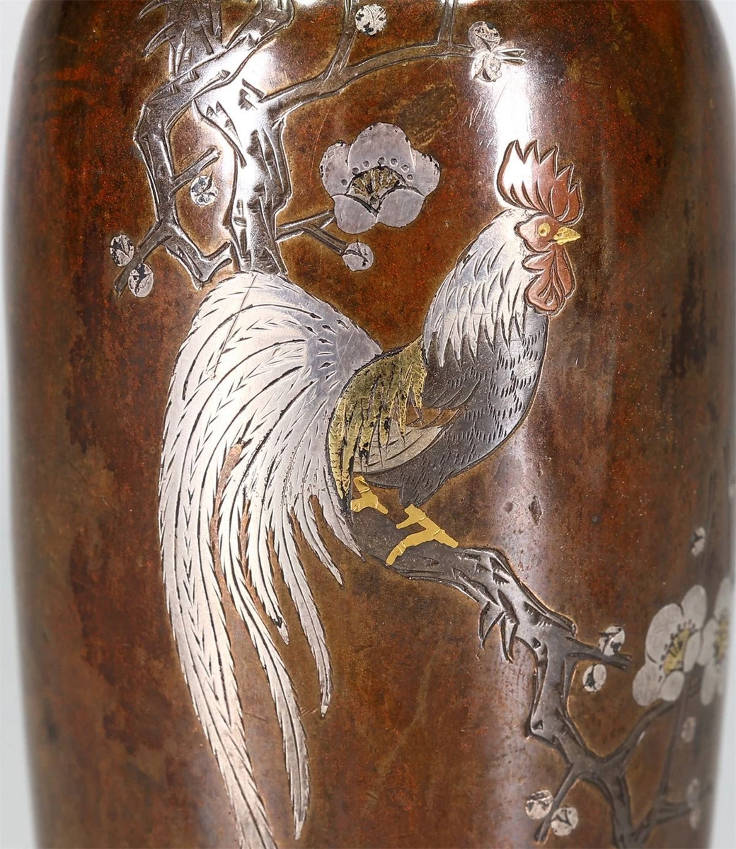 青铜日本花瓶1900-1940 | eBay