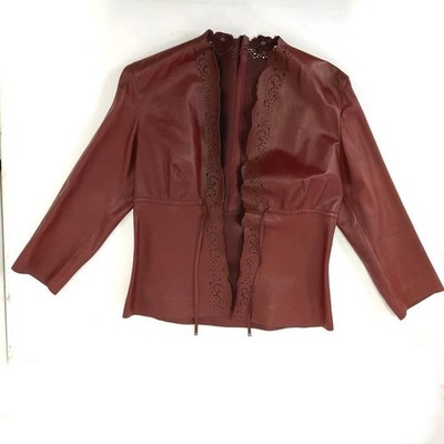 GUCCI by Tom Ford Leather Jacket Lamb Skin Size 40 Italy | eBay