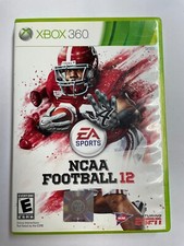 NCAA Football 12 Xbox 360 Complete In Box - Very Good Condition