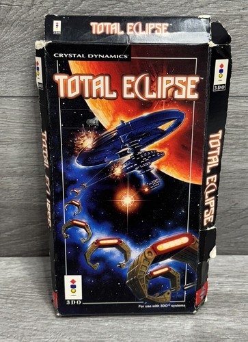 Mint💿! Not For Resale! Total Eclipse (Panasonic 3DO, 1993) UNTESTED! NO MANUAL - Picture 3 of 6