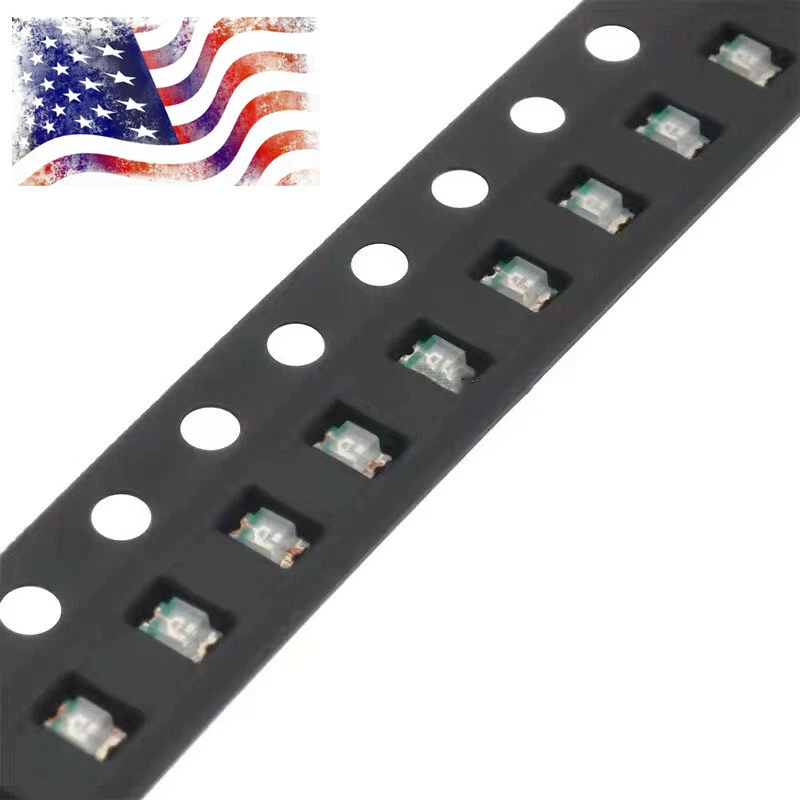 100pcs SMD LED 0402 0603 0805 1206 3528 5730 Diodes Single Chip RGB Light PCB - Image 2 of 4