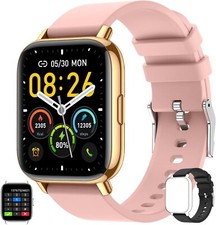   P86 Smart Watch Men Women Bluetooth Call Heart Rate Blood Oxygen Detection  