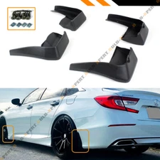FOR 18-2022 HONDA ACCORD 4DR SEDAN 4 PCS FRONT + REAR SPLASH GUARD MUD FLAPS SET