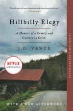 Hillbilly Elegy: A Memoir of a Family and Culture in Crisis - VERY GOOD