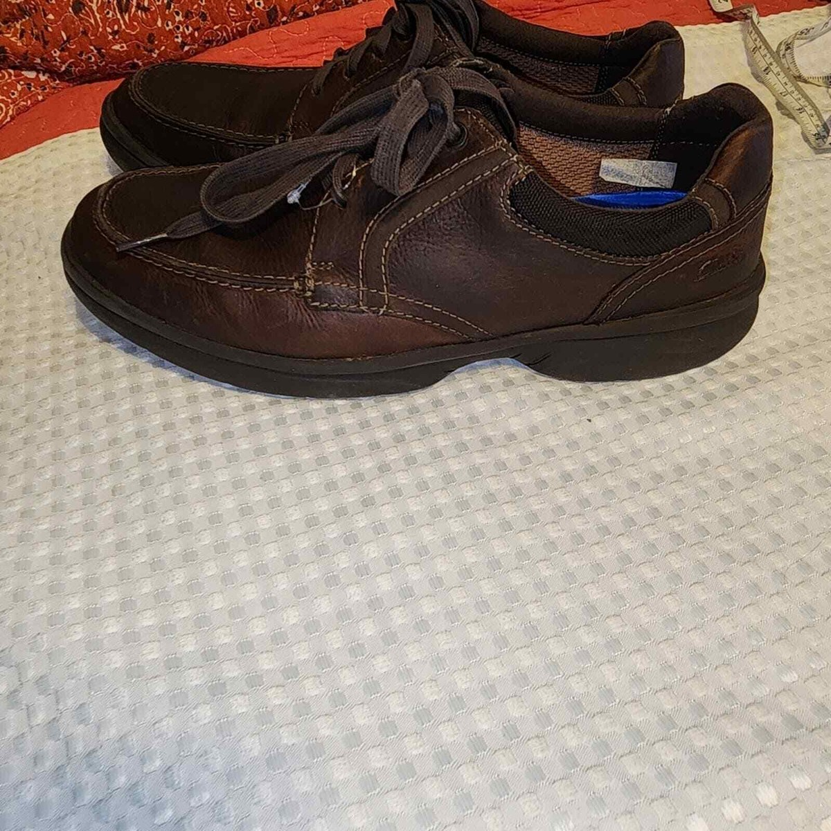 CLARKS EUC MENS SIZE 12 BRADLEY OXFORD WALKING SHOES | eBay display picture 1