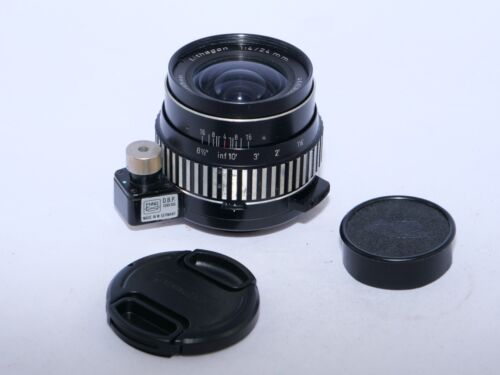 ENNA Munchen LITHAGON 24mm f4 Extra Wide Lens for Exakta/Topcon. Germany. Caps. - Afbeelding 1 van 21