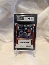 2021 Justin Fields Classics Classic Beginnings Red #CB-JF /50 SGC 9.5