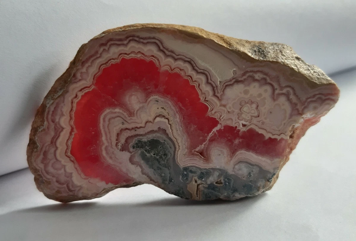 Rhodochrosite, (Inca Rose), both sides polished. Northern Argentina | eBay