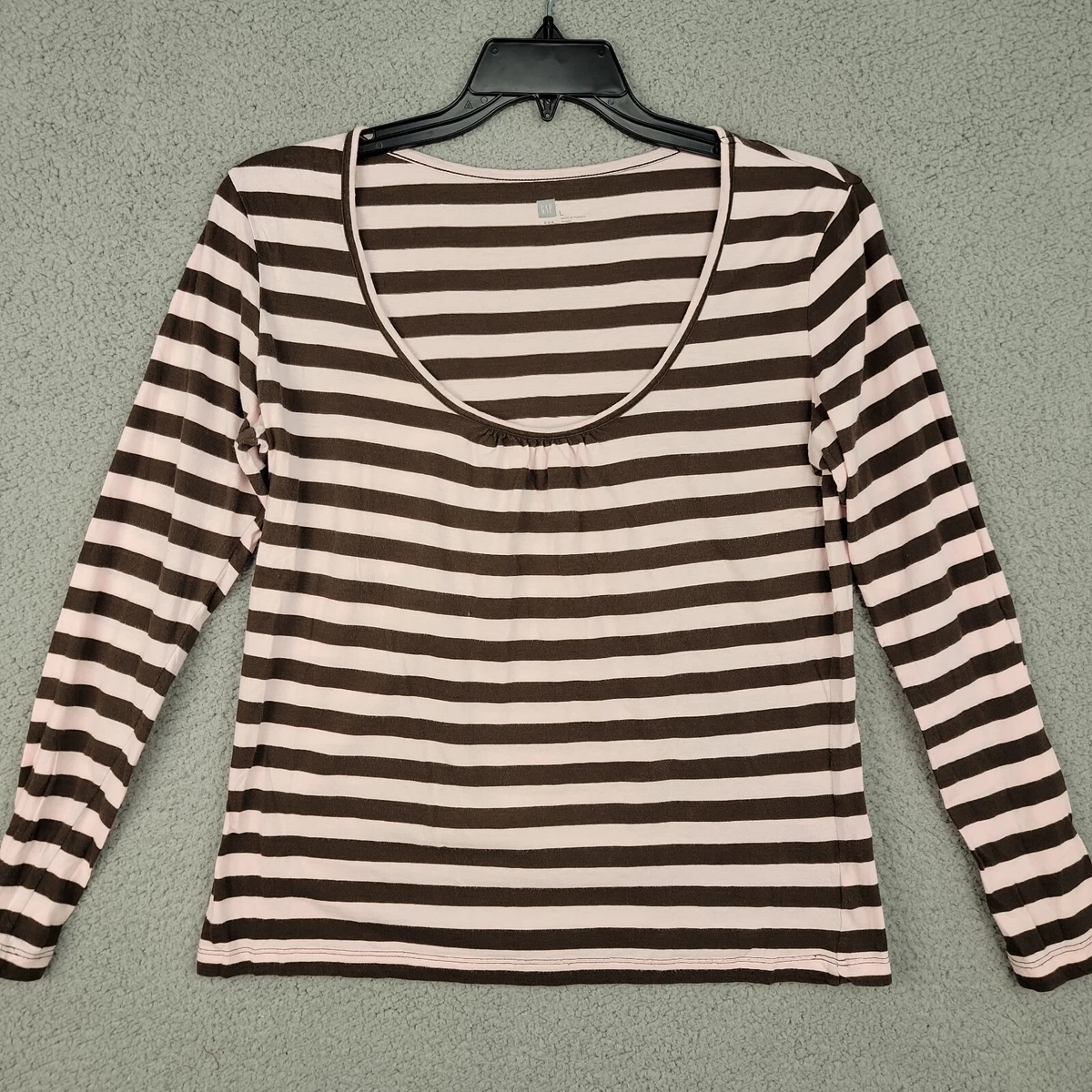gap striped long sleeve tee