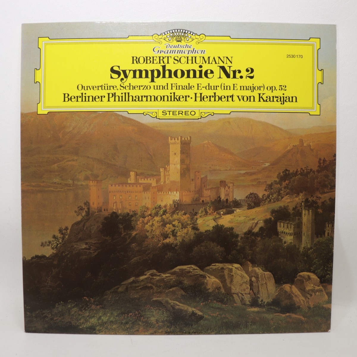 Schumann Symphony No 2 LP Von Karajan Berlin Phil 1972 Deutsche