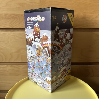 Heye Mordillo Winterland at Nahuel Huapi Dreiecks Puzzle 2000 Teile ohne Poster