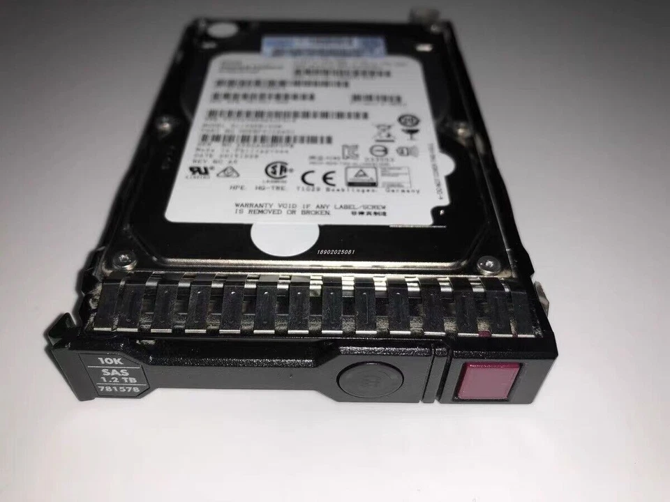 781518-B21 HPE NEW 1.2TB 781578-001 12G SAS 10K 2.5" SFF SAS HDD FOR G8 G9 - Image 2 of 2