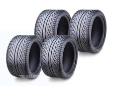 Set 4 ROADGUIDER 215/35-12 Golf Cart ATV Tires 215/35x12 4 Ply