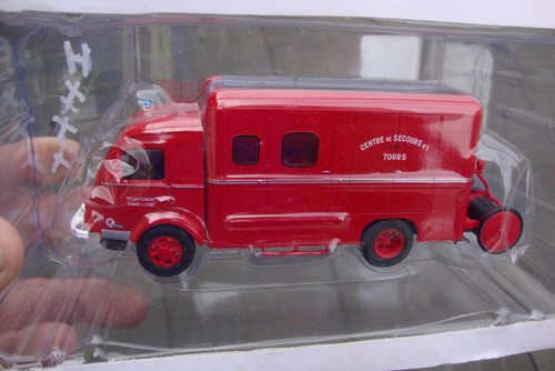 Camion De Pompier Renault Galion 2T5 - Modèle Réduit 1/43 Hachette N°51 - Occasion Très Bon état