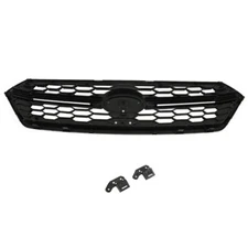 Front Bumper Center Grille Honeycom For 2018-2021 Subaru WRX & WRX STI Black