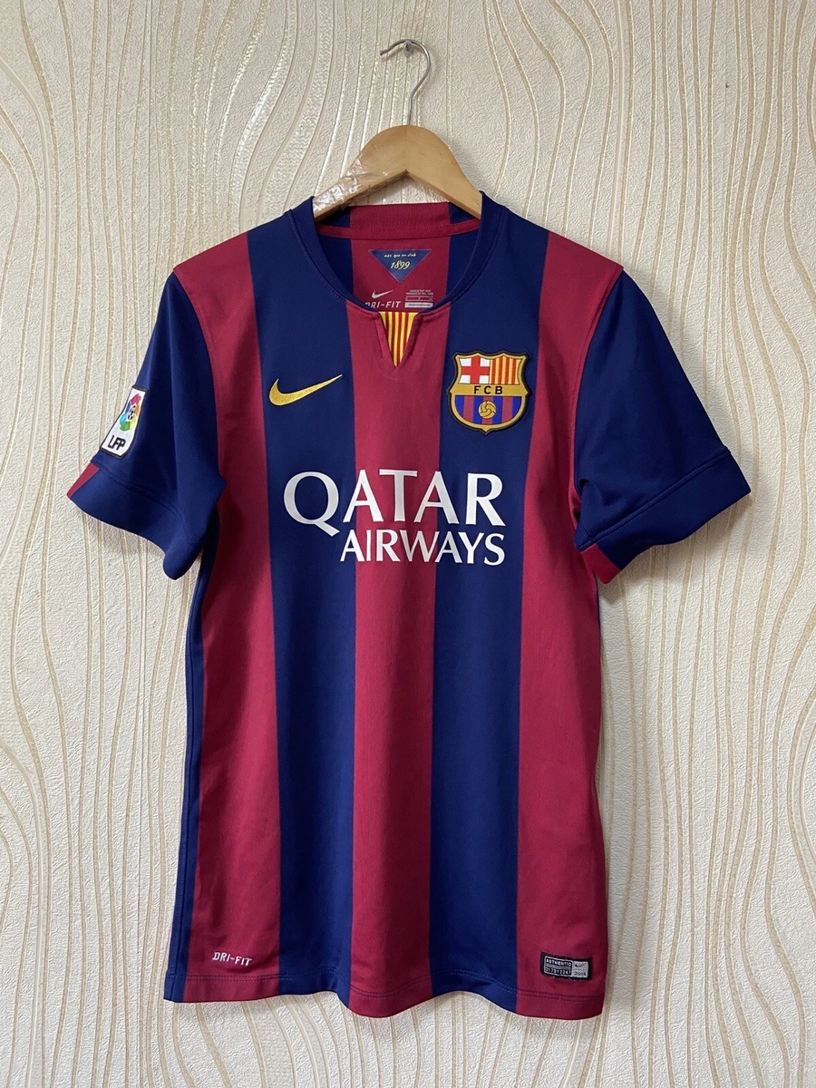 BARCELONA 2014 2015 HOME FOOTBALL SHIRT SOCCER JERSEY NIKE 610594