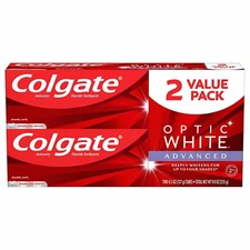 Colgate Optic White Advanced Whitening Toothpaste with Sparkling White 4.5 Ounce