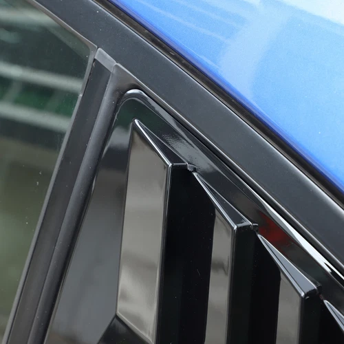 For Subaru WRX STI VB 2022-2025 ABS Gloss Black Rear Window Louver Cover Trims - Foto 9 di 16