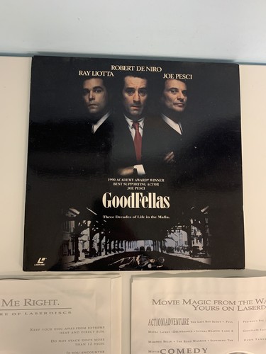 Goodfellas Movie LaserDisc 1991 Warner Home Video Widescreen Extended Play - Picture 2 of 9