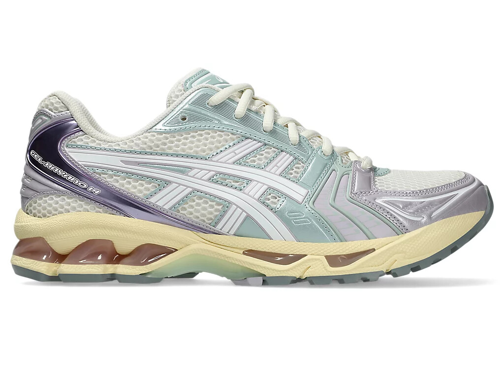 ASICS GEL-KAYANO 14 1203A537 105 Cream/Dusk Violet Unisex ASICS GEL-KAYANO 14 1203A537 105 Cream/Dusk Violet Unisex